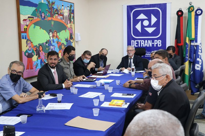 Comandante geral da Polícia Militar da Paraíba toma posse no Conselho Estadual de Trânsito.