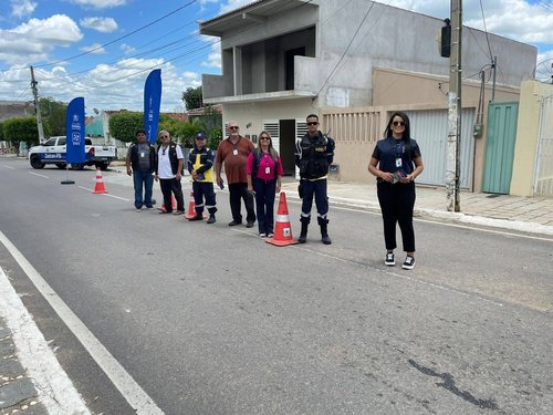 AÇÃO DE EDUCAÇÃO DE TRÂNSITO EM CONCEIÇÃO