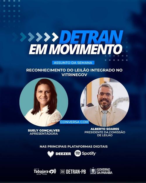 Detran no Vitrine.gov